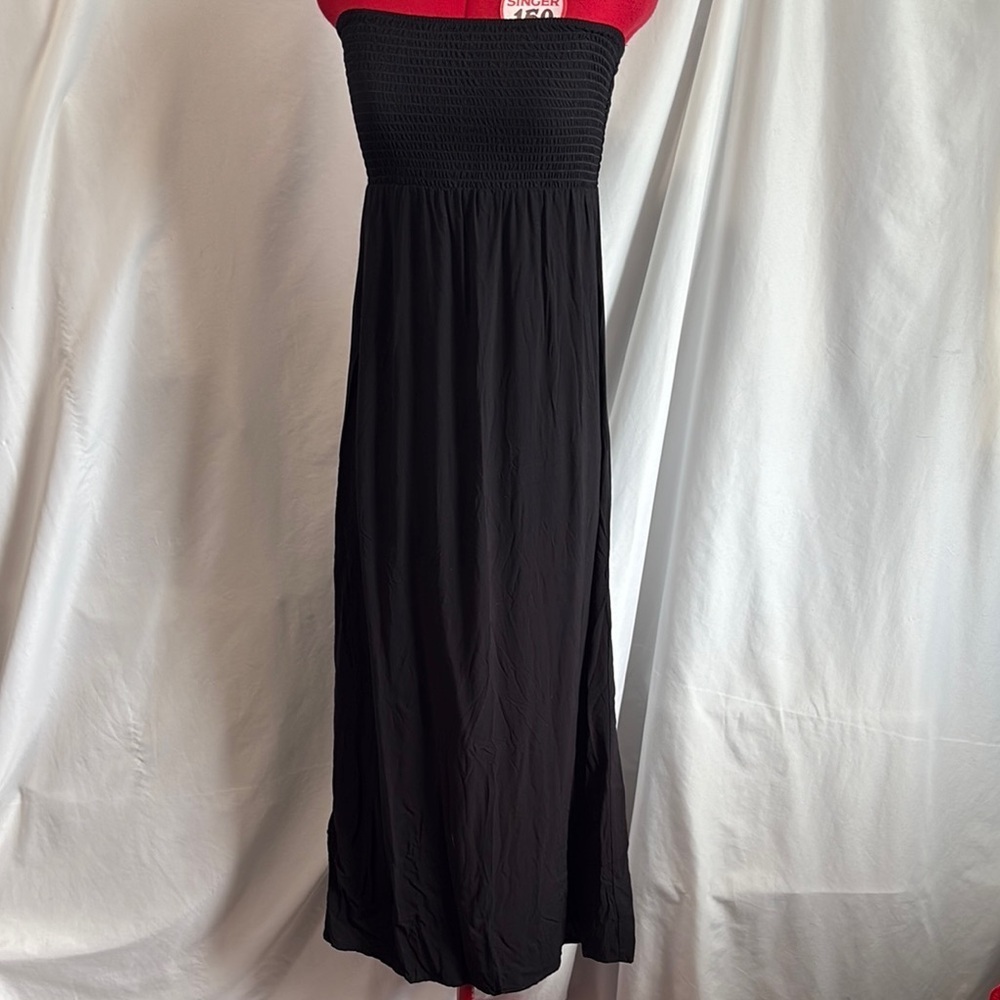 George Black Strapless Dress XS262